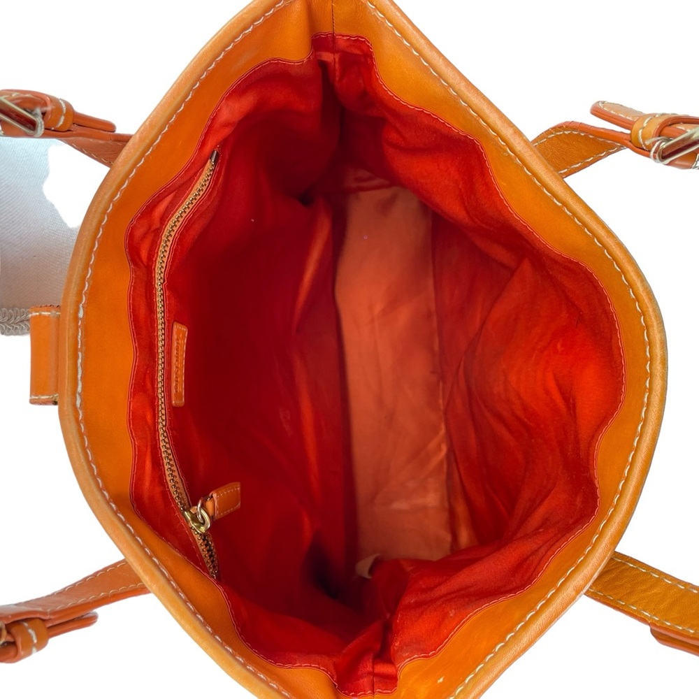 Moschino Leather Bag OS Orange - Picture 8 of 16